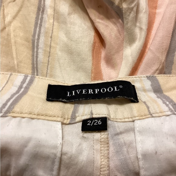 Liverpool Women’s Kelsey Striped Shorts Size 2/26 - Picture 9 of 9